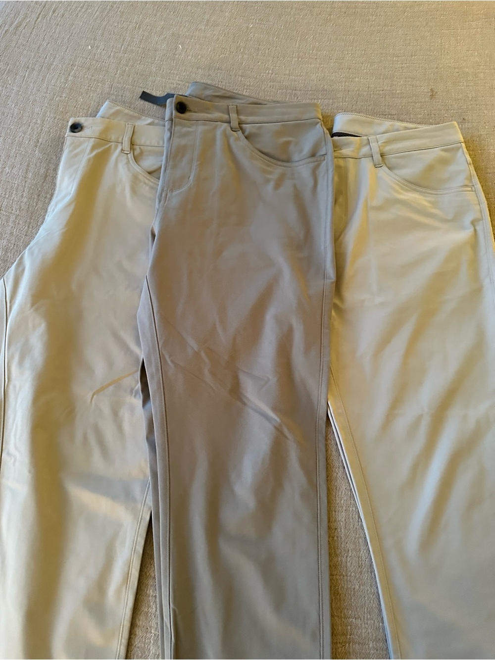 Vuori Men's Met Pants in Beige, Taupe and Light Khaki